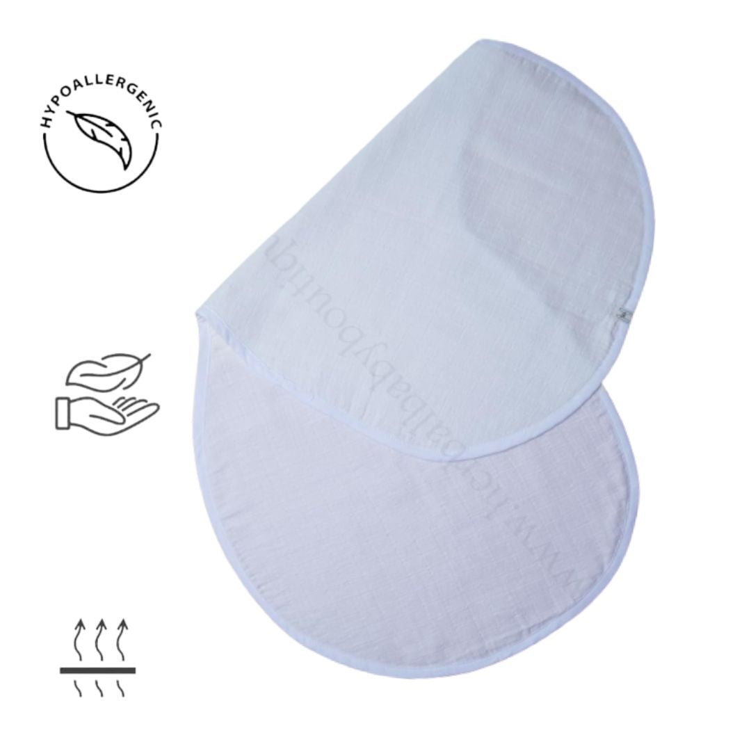 Burp Cloth For Mom | Herbally Dyed Organic Cotton Muslin
