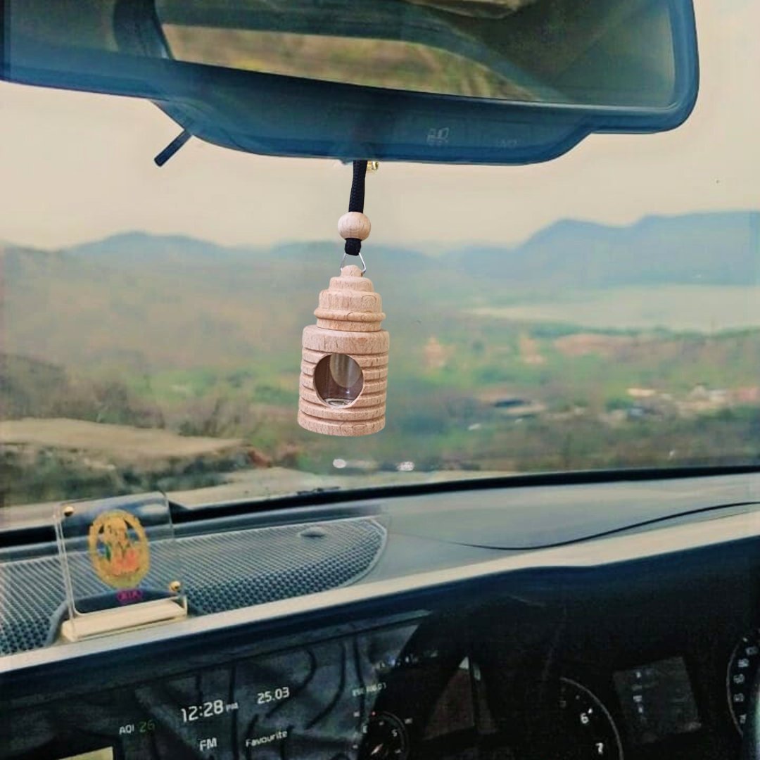 Car Aromatizer Diffuser Bottle with Essential Oil