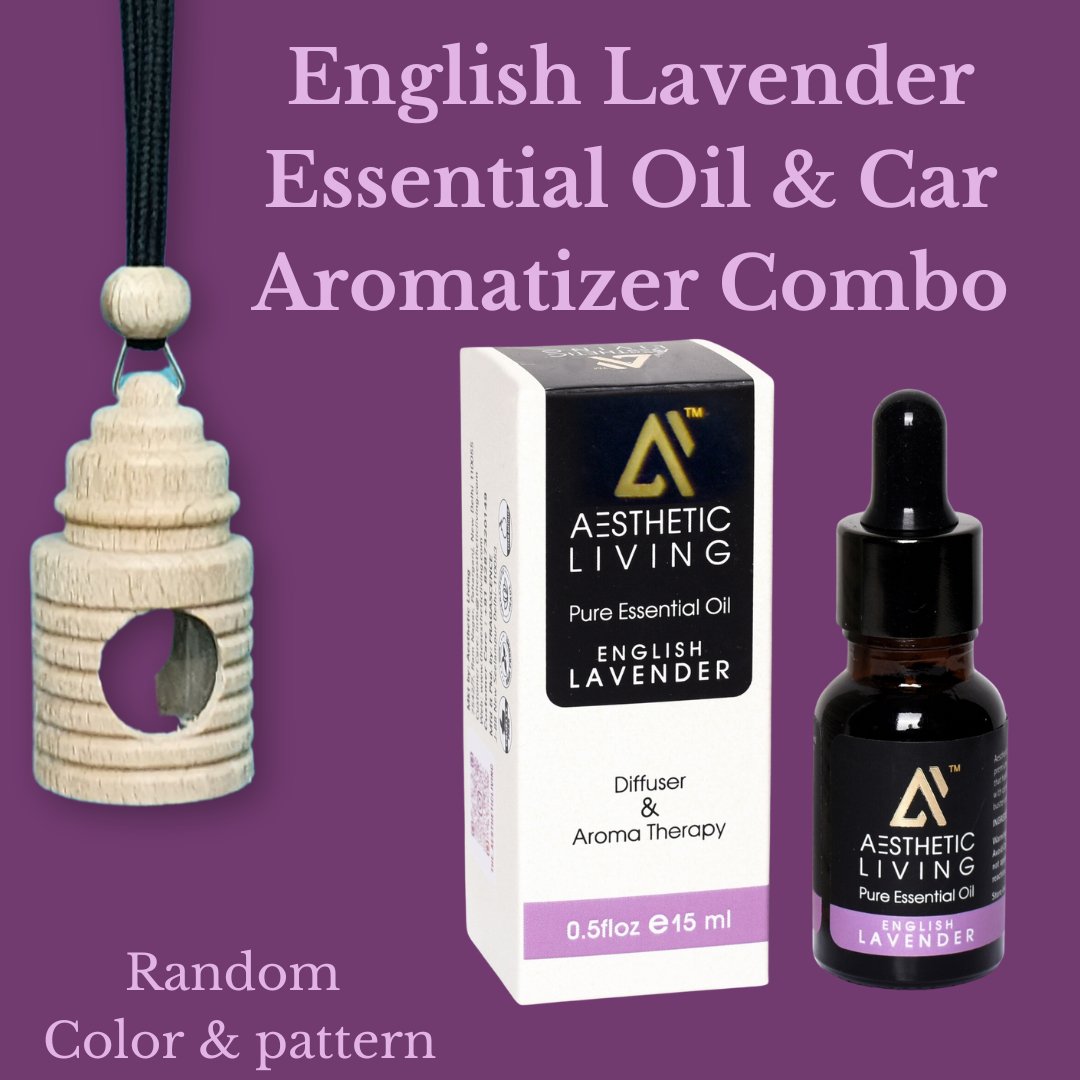 Car Aromatizer Diffuser Bottle with Essential Oil