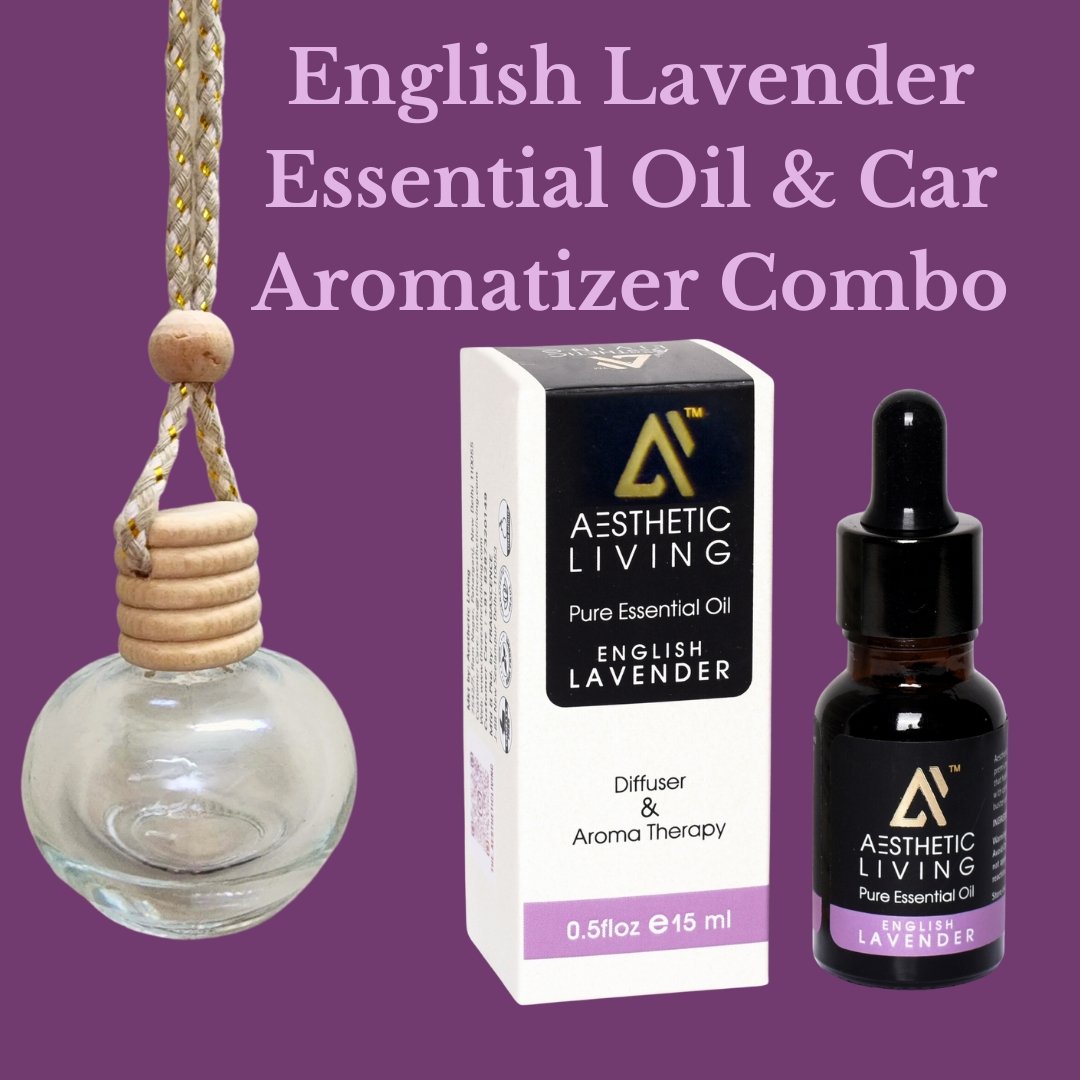 Round Car Aromatizer/ Diffuser Bottle with Essential Oil