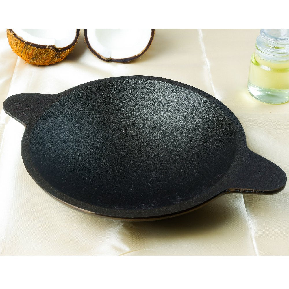 Castrong Handmade Cast Iron Appam Pan