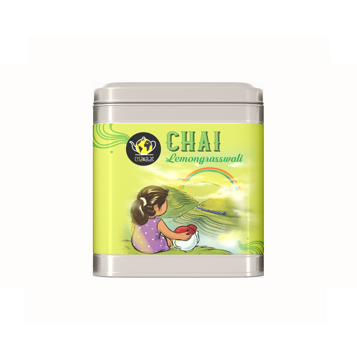 Chai Time with Sister  -Chai Lemongrasswali & Chai Kesari Elaichi Diwali Tea Gift Box |Flavoured Indian Tea |Assam Tea |Darjeeling Tea |Perfect Gift for all  |50gmsX 2Tin