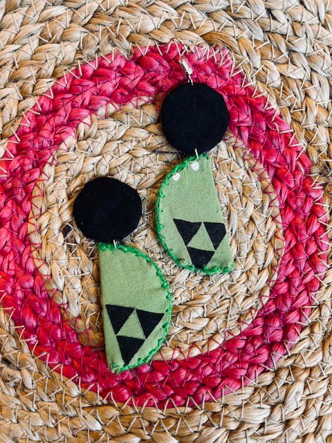 Chanda Textile Earring | Handcrafted by Artisans