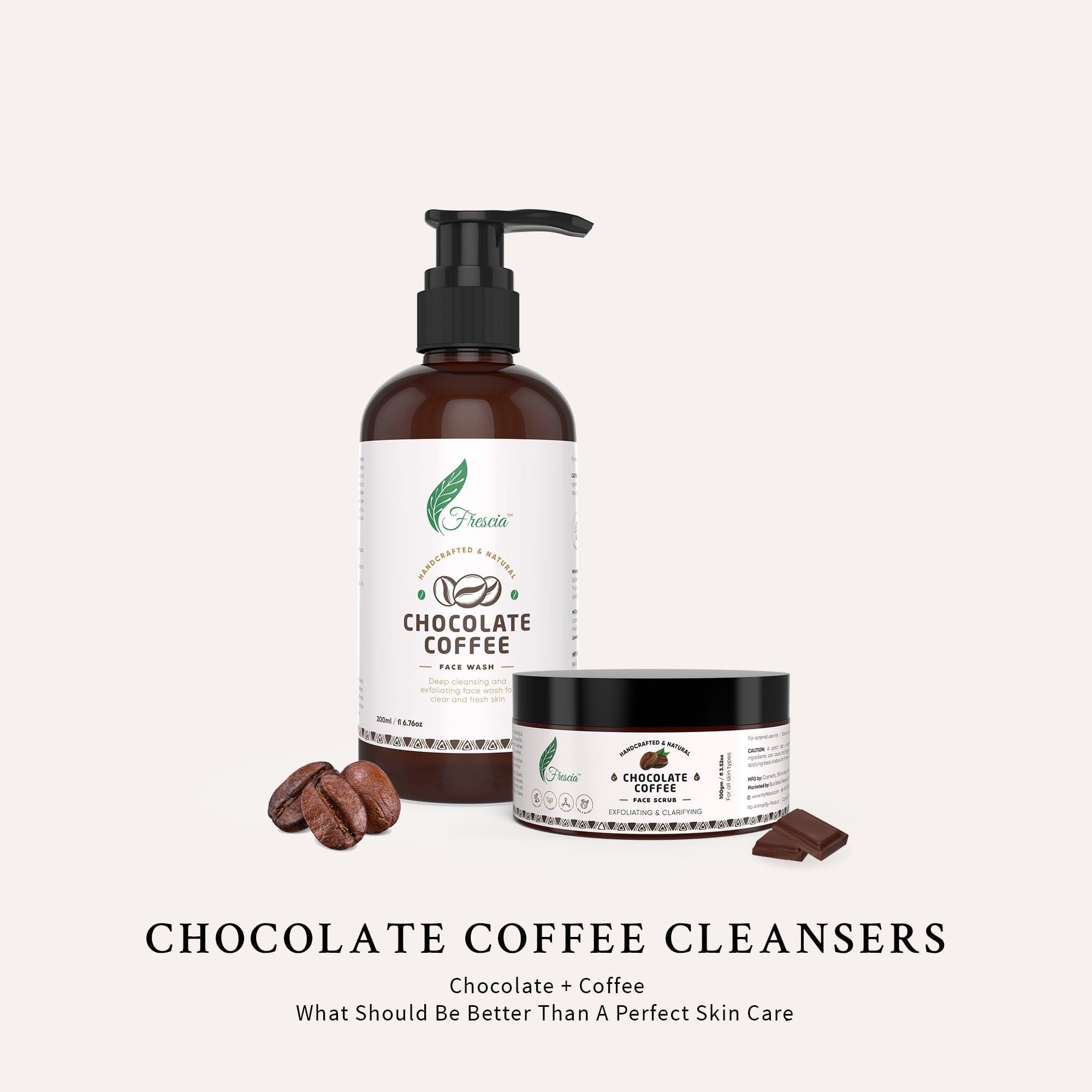 Chocolate Coffee Face Cleansers - (2 items)