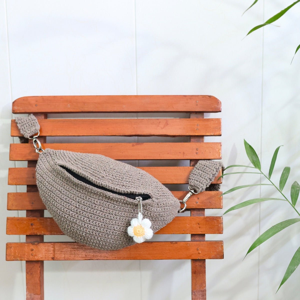 Classic Crochet Fanny Pack Bag | Verified Sustainable Fanny Packs on Brown Living™