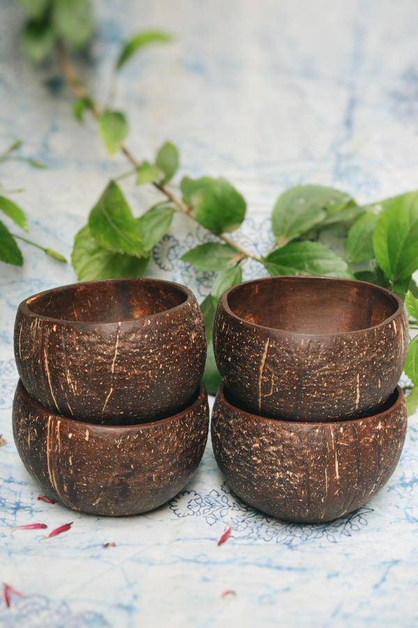 Coconut Bowl - Pack of 4