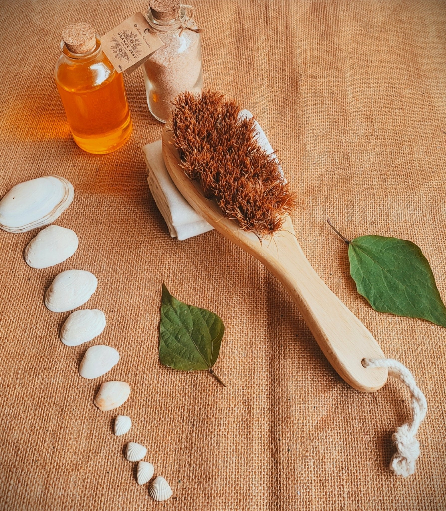 Coconut Fiber - Dry Body Brush