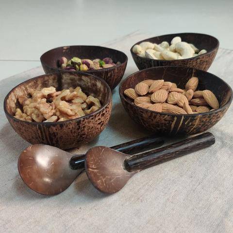 Coconut Shell Spoons