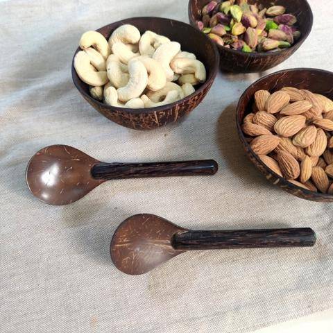 Coconut Shell Spoons