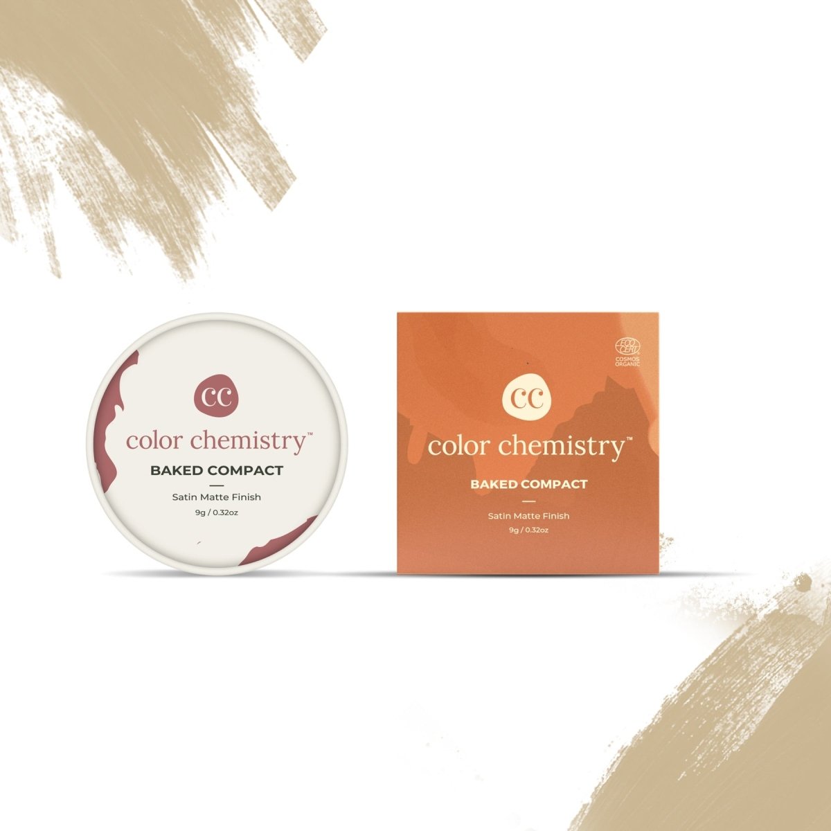 Certified Organic Baked Compact - Luna