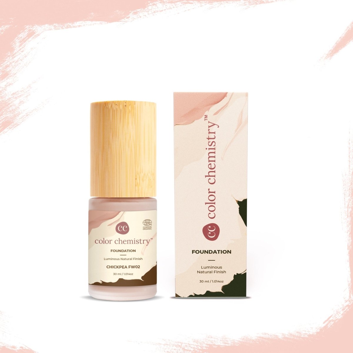 Certified Organic Liquid Foundation- Chickpea