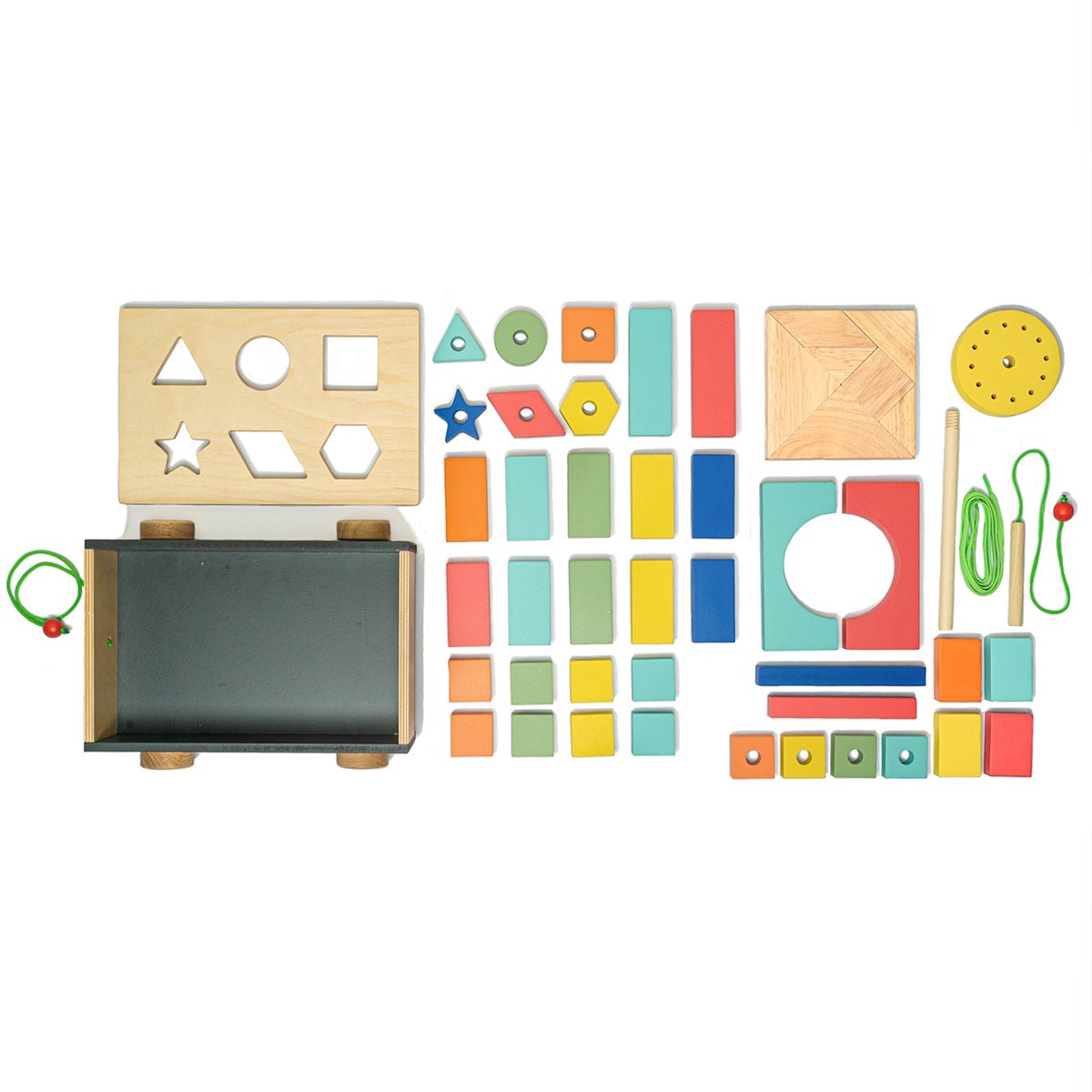 Complete First Block Set (54 piece) | All A Toddler Needs