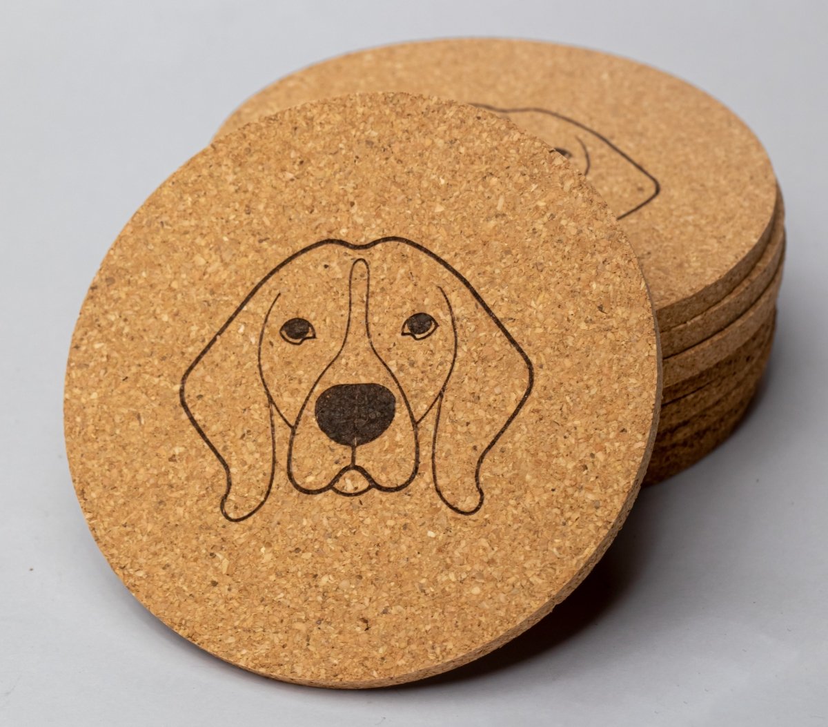 Cork Coasters | Eco-friendly | Water Resistant and Aesthetic Coasters (set of 2 to 12)