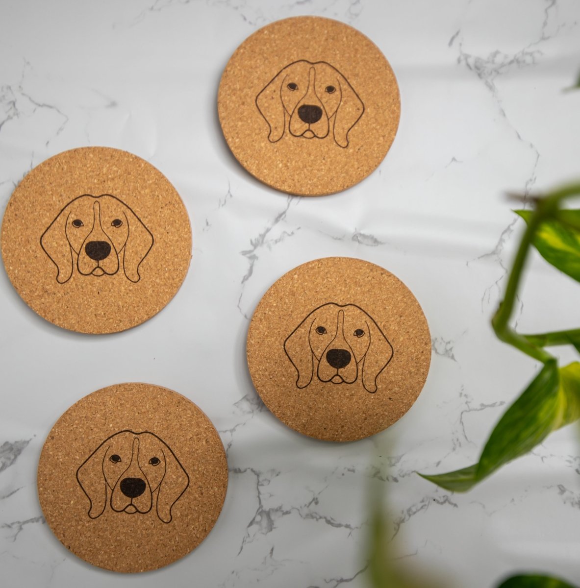 Cork Coasters | Eco-friendly | Water Resistant and Aesthetic Coasters (set of 2 to 12)