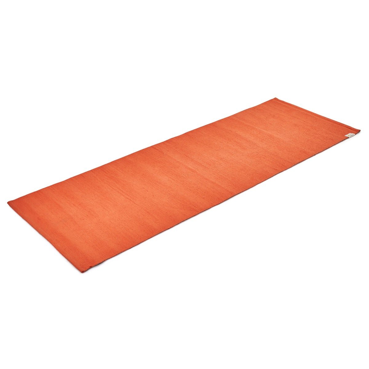 Cotton Yoga Mat- High Grip Orange- 24 inches