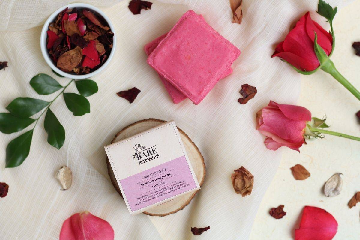 Crans N' Roses Shampoo Bar - Vegan | Hydrating | Anti Frizz