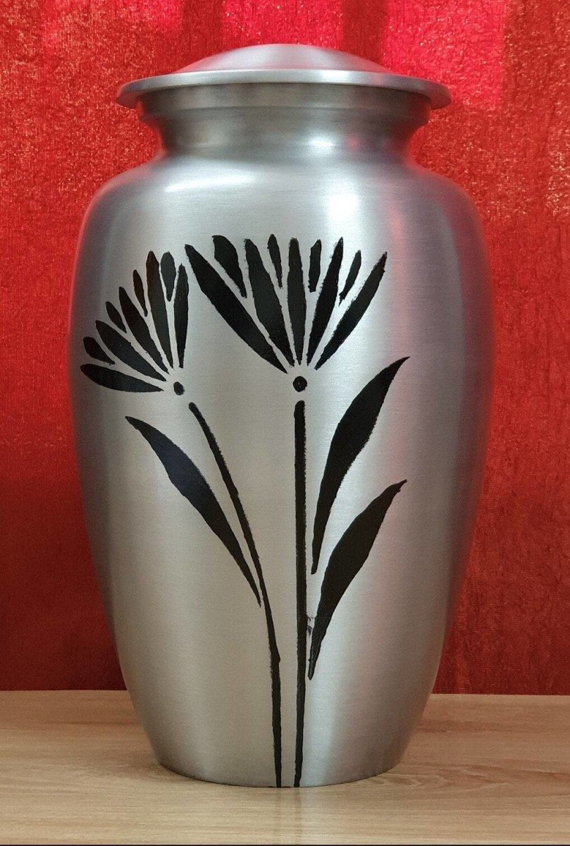 Cremation Urns for Adult Ashes for Funeral, Burial, Aluminium