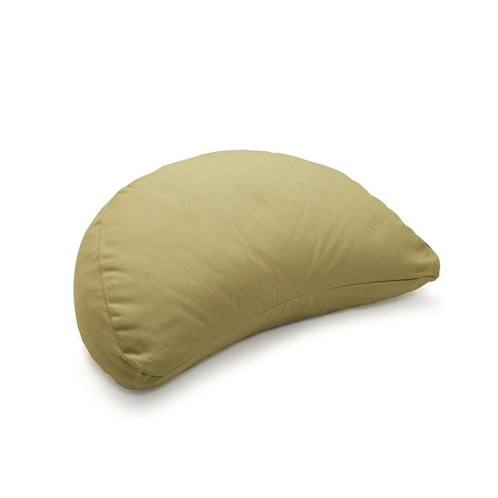 Crescent Zafu Meditation and Yoga Cushion- Sage