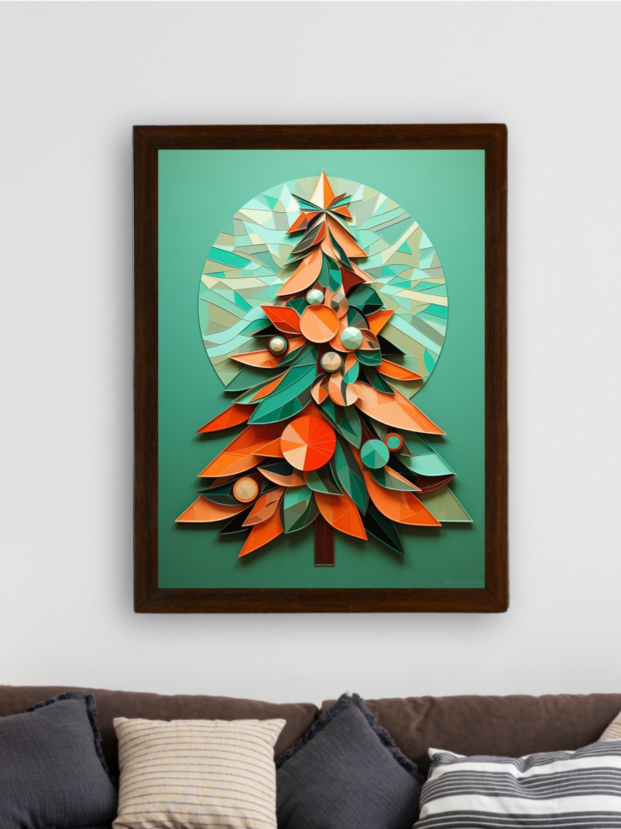 Dazzle Your Holiday: Premium Sowpeace Xmas Canvas Prints – Handcrafted Indian-Inspired Art for Elegant Festive Decor