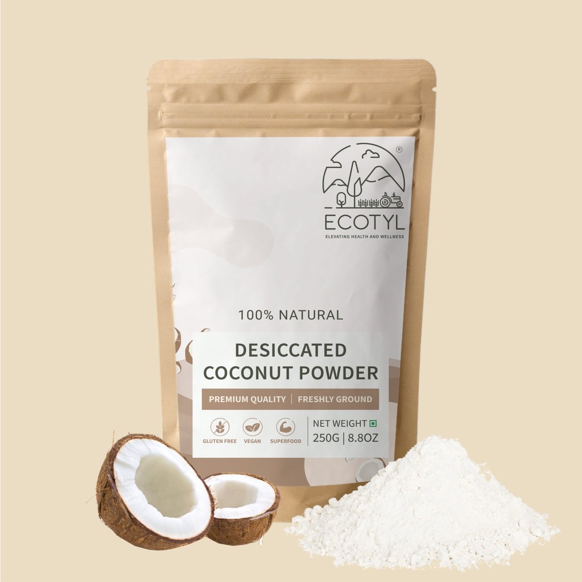 Desiccated Unsweetened Coconut Powder | 250g