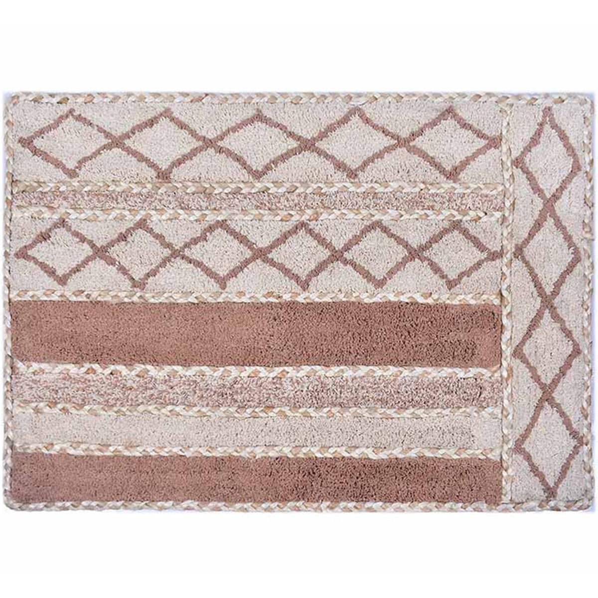 Diamond Stairs Cotton Bathmat