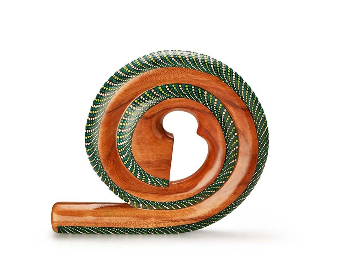 Didgeredoo Spiral- Green