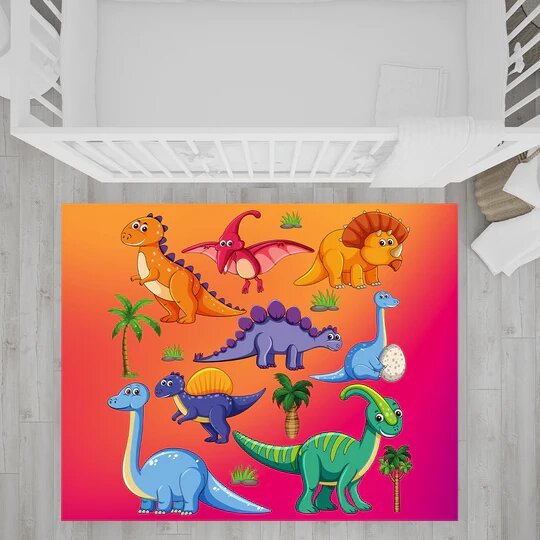 Dino World Kids Play Mat