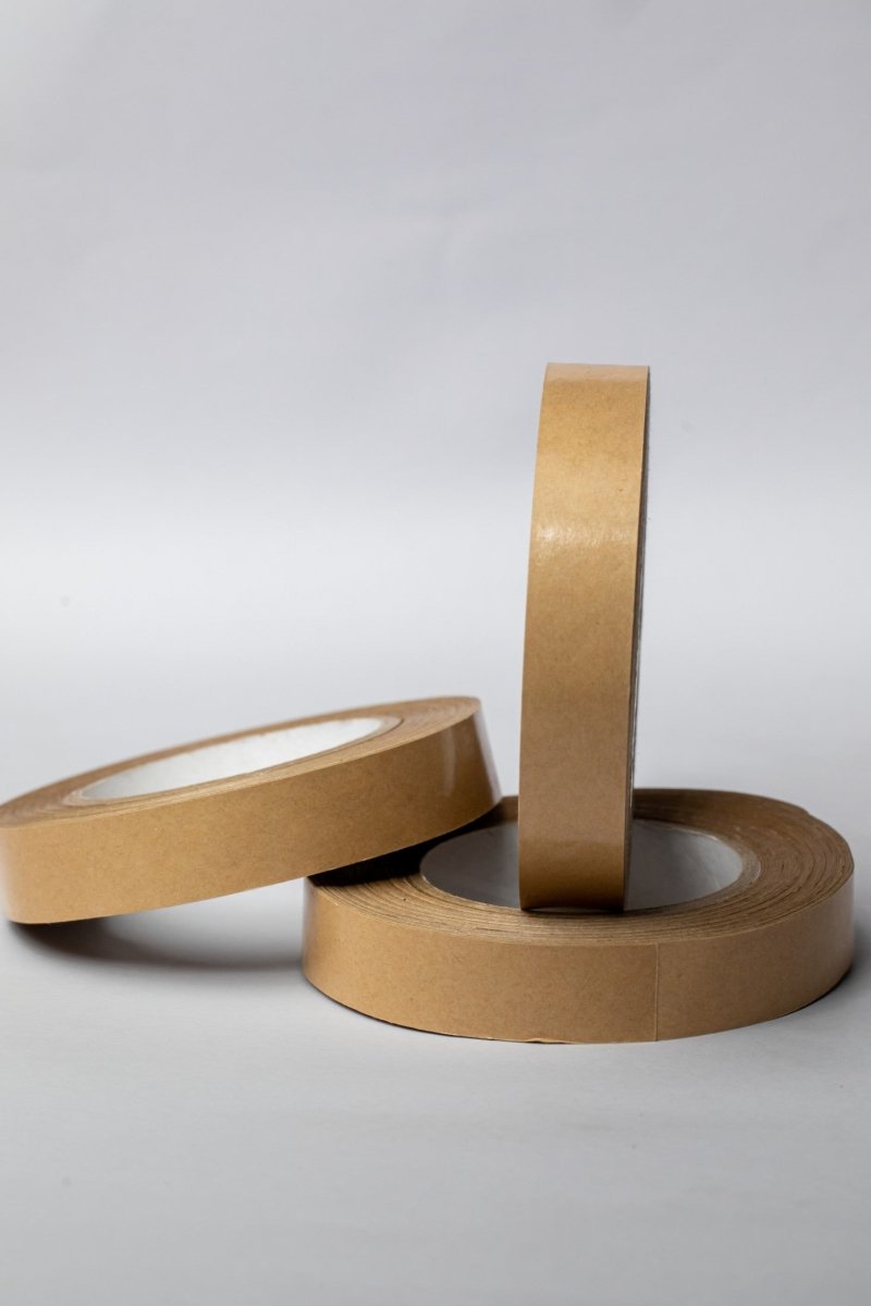 Eco Friendly Paper Adhesive Tape | 1 inch x 50 Mtrs | Pack Of 2 | Brown-Eco Friendly Tape