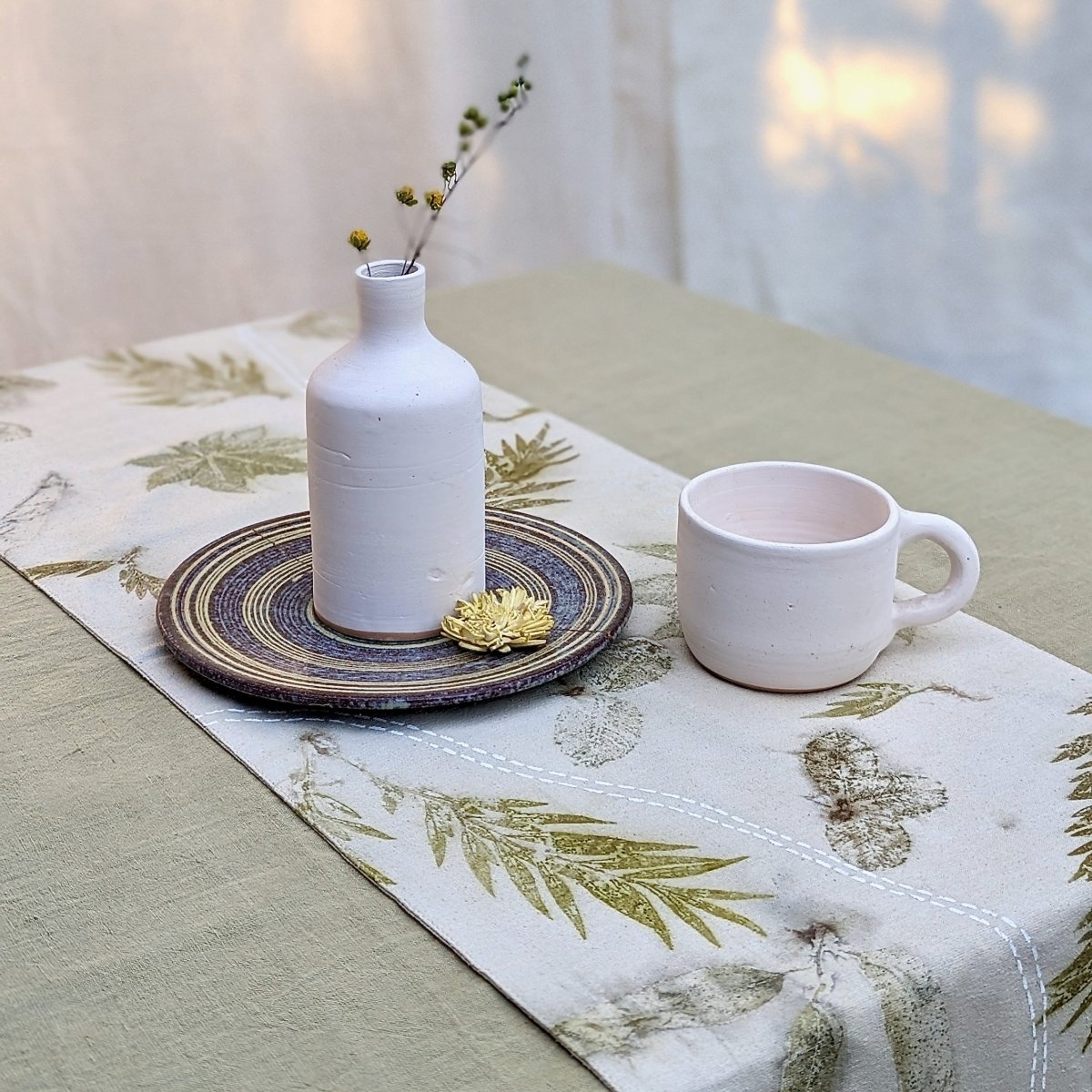 Eco-printed Table Runners