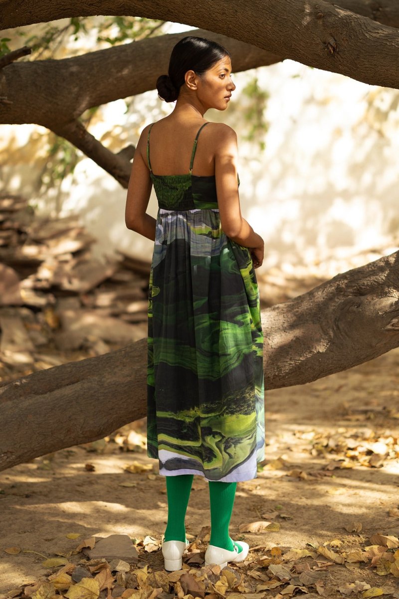 Ella Green Upcycled Cotton Dress