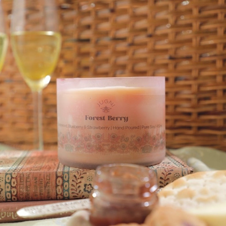 Forest Berry Soy Wax Candle | Non-toxic Luxurious Aroma