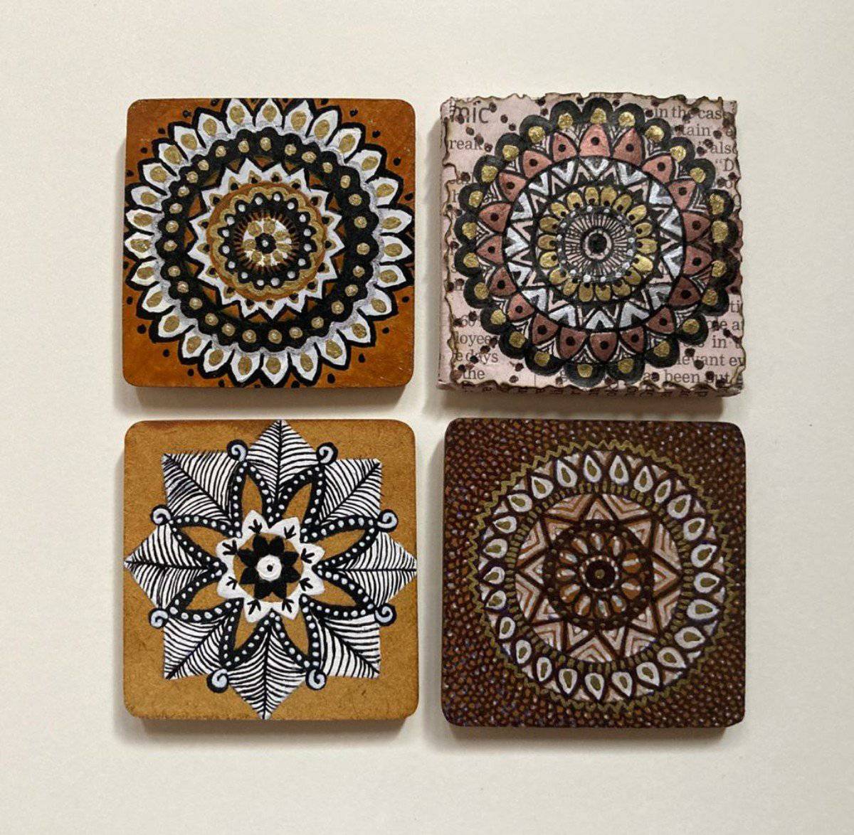 Fridge Magnet Set of 4