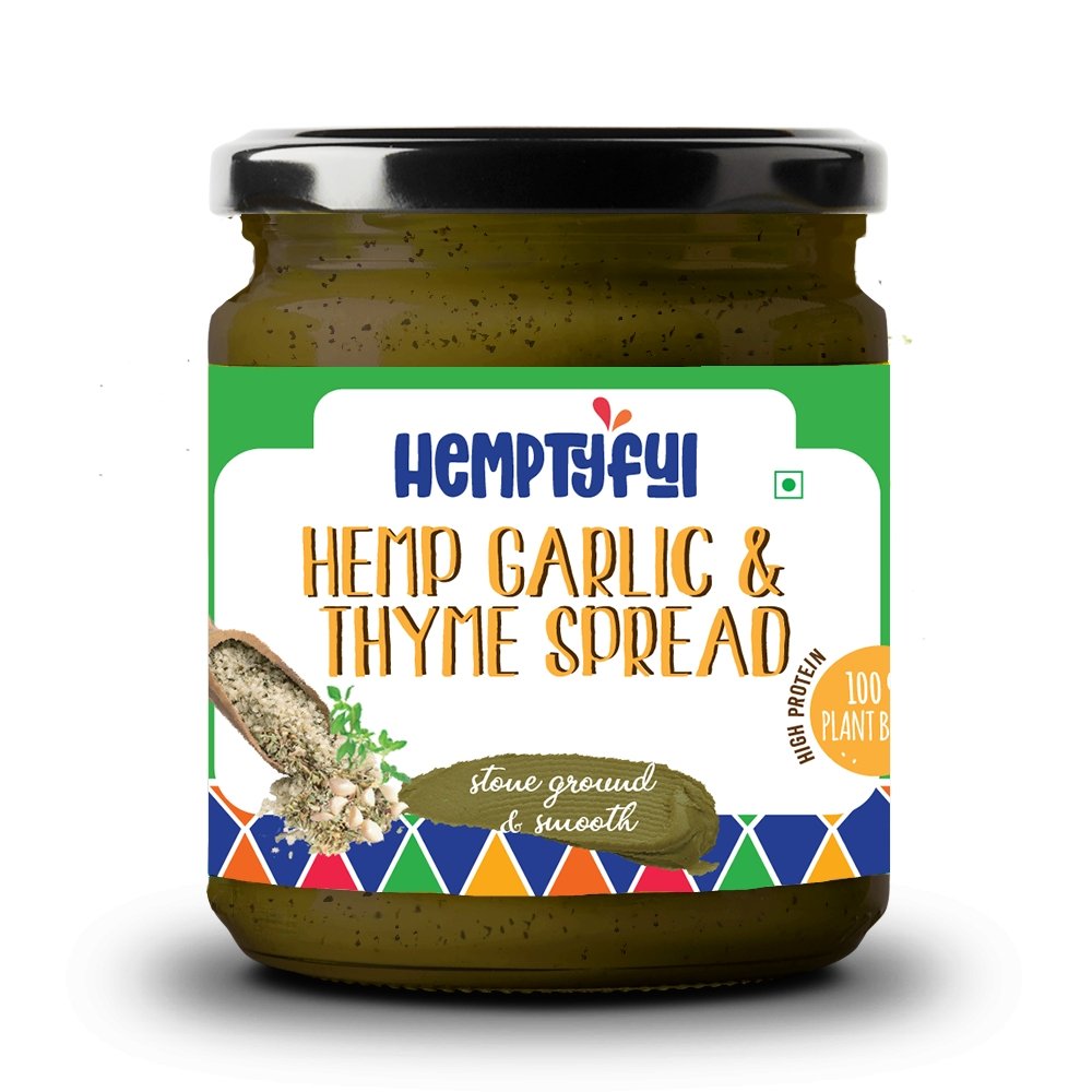 Garlic & Thyme Hemp Spread - 180gm