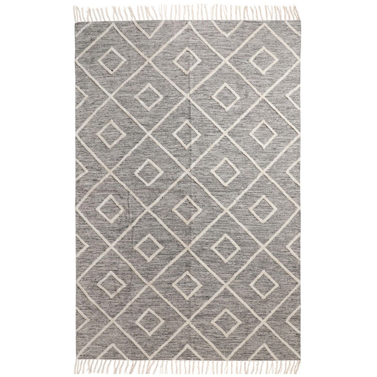 Geo-Melange Tuffted Rug