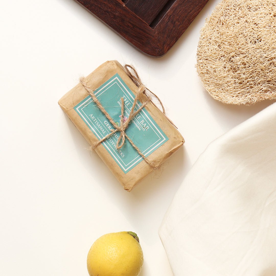 Geranium Bar| Natural Soap Bar