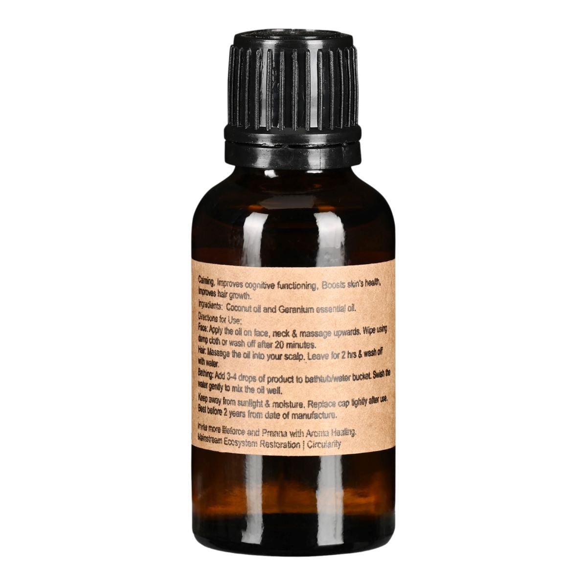 Buy Geranium Oil- 30 ml | Shop Verified Sustainable Face Oil on Brown Living™