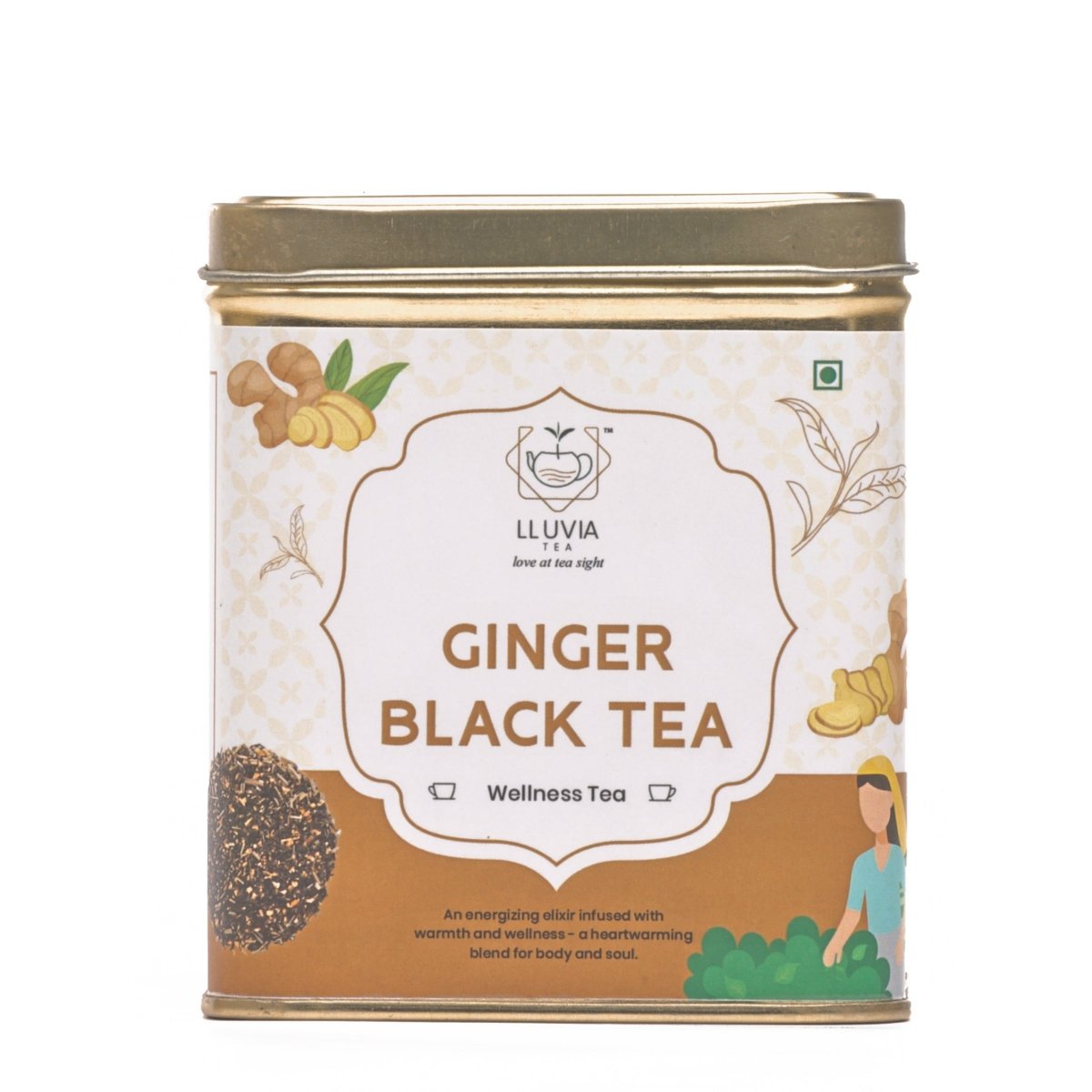 Ginger Black Tea | Immune Support and Energy Boost- 70g