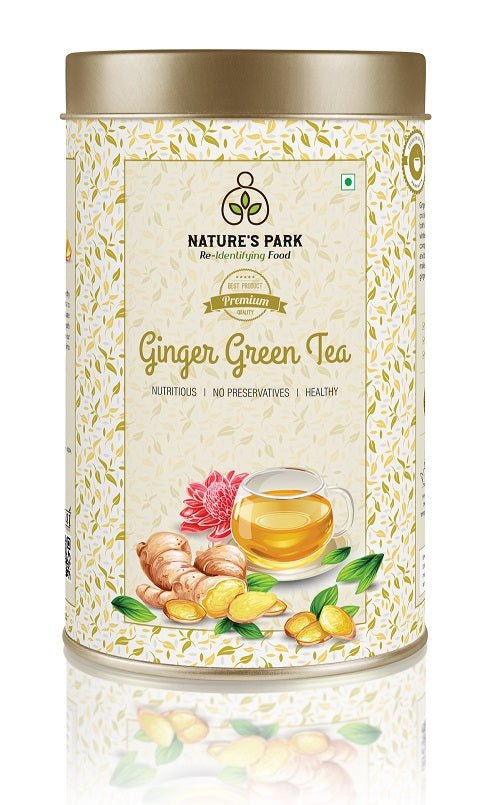 Ginger Green Tea Can - 150 g