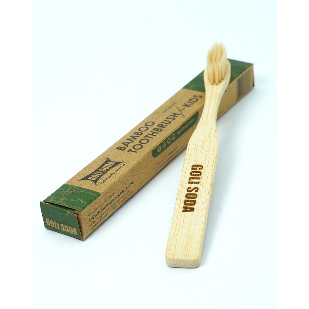 Bamboo Toothbrush For Kids (Pack of 1)