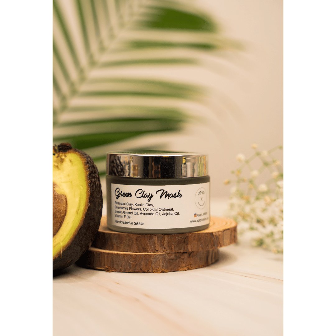 Green Clay Natural Skincare Mask- 55g