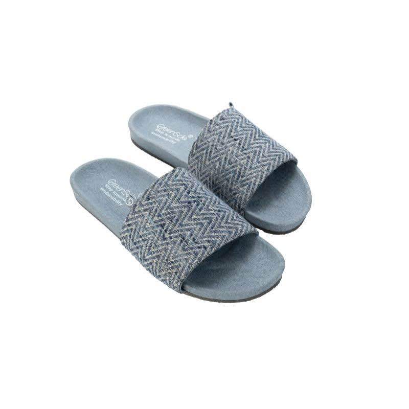 Grey Meander Sustainable and Vegan Slides