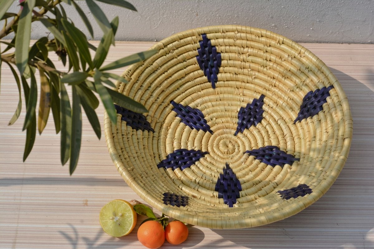 Handcrafted & Eco Friendly Moonj grass fruit basket