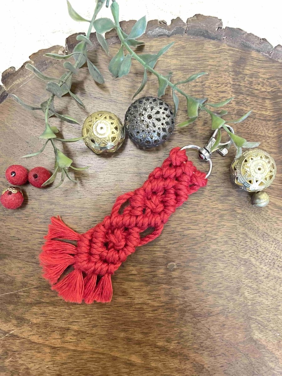 Handcrafted Macrame Key Holder