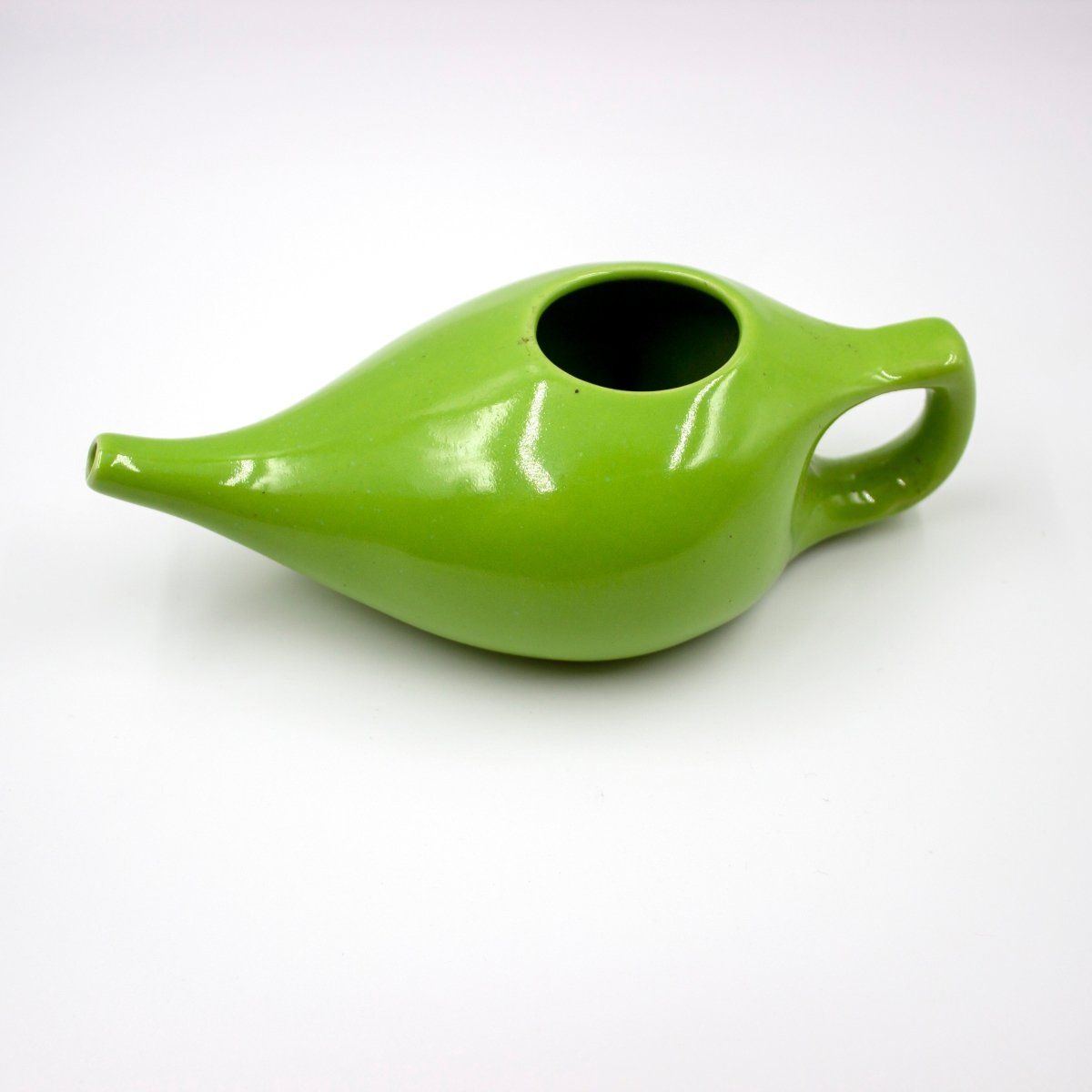 Handcrafted Yoga Neti Pot for Nasal Cleansing & Sinus | Ayurvedic Jala Neti Nasa l Wash 185ml