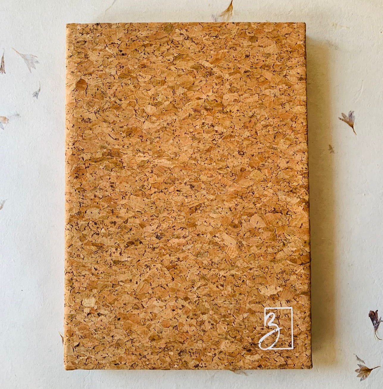 Handmade Cork Diary - A5 Journal - Blank Pages