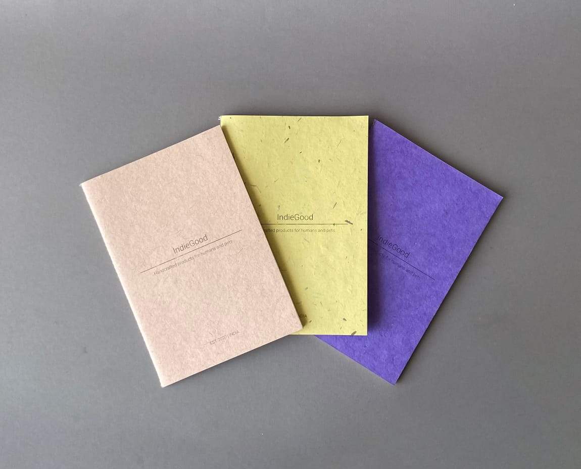 Handmade Diary - Set of 3