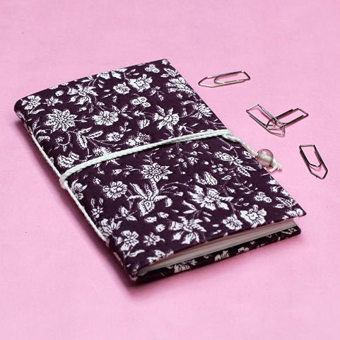 Handmade Lavender Blossom Diary