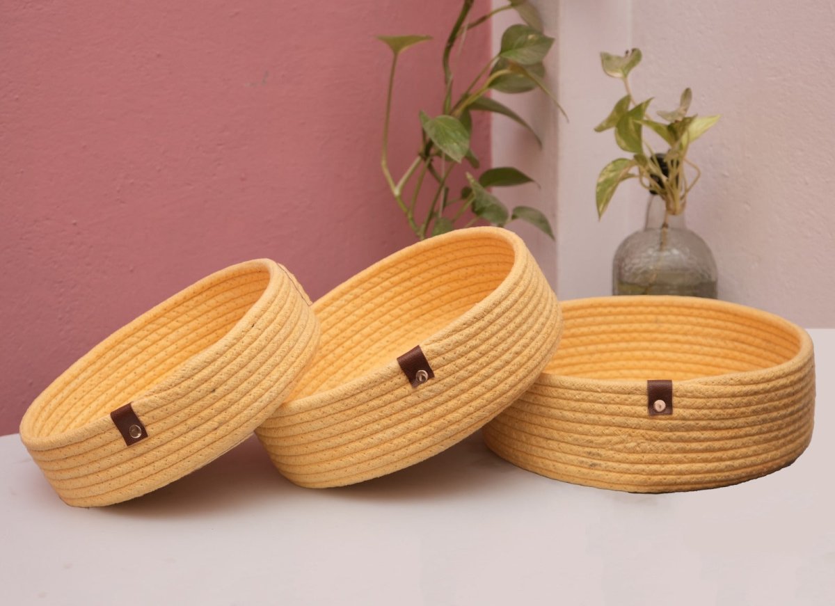 Handmade Nesting Basket (Set of 3)