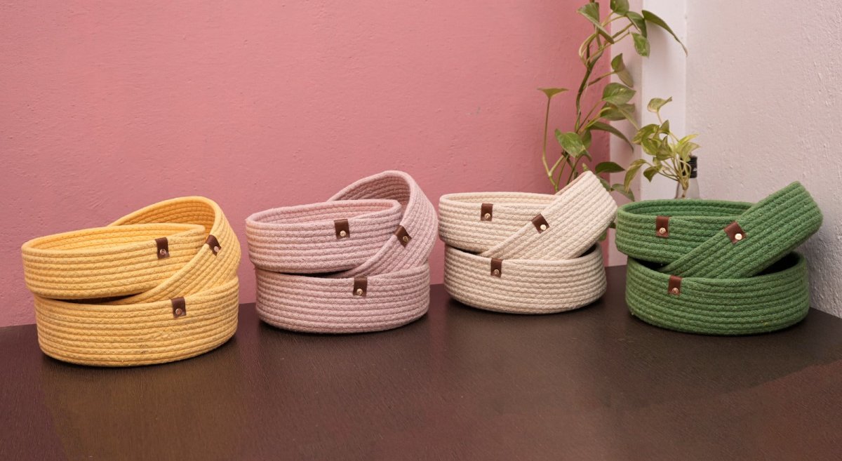 Handmade Nesting Basket (Set of 3)