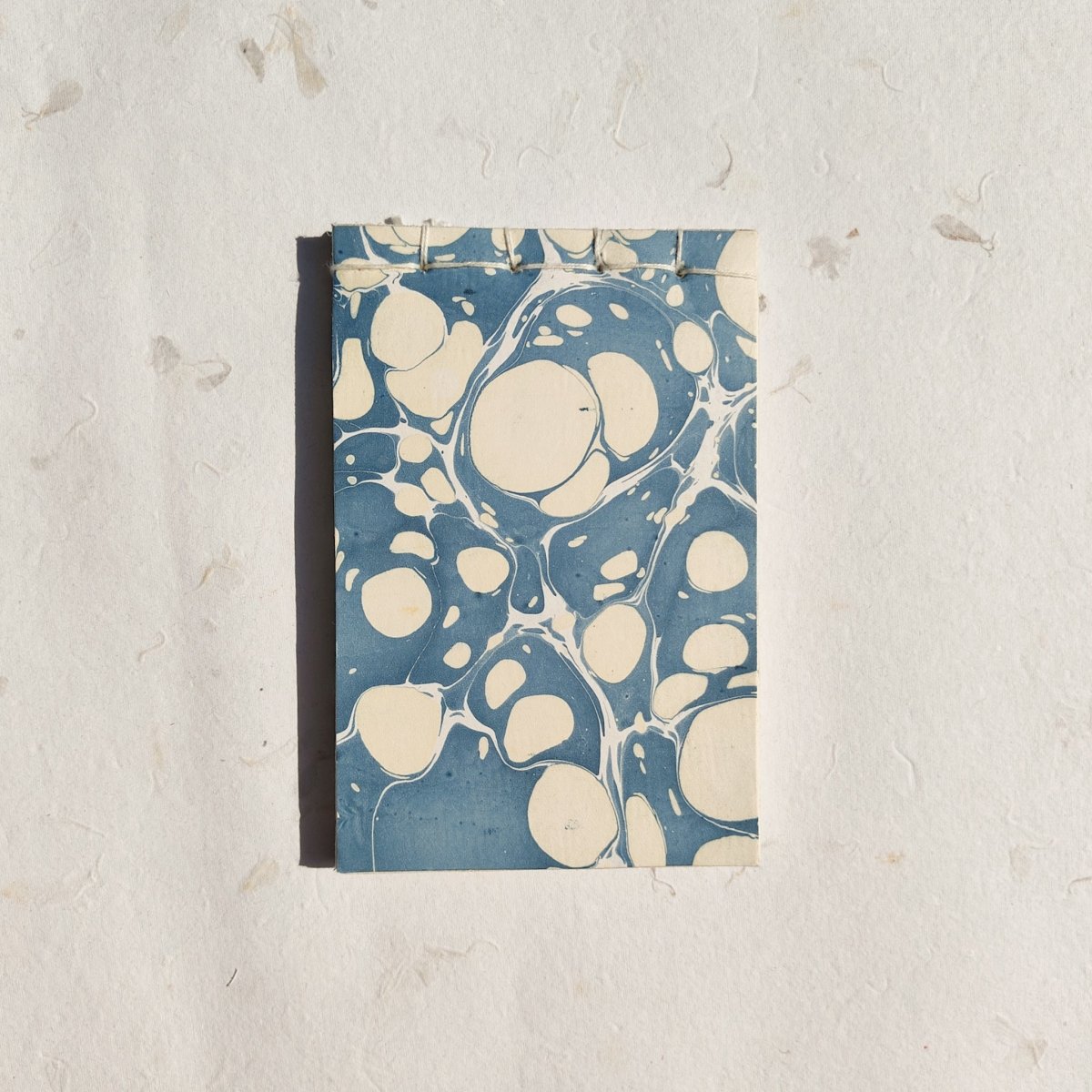 Handmade Paper Notepad | Blue Marble